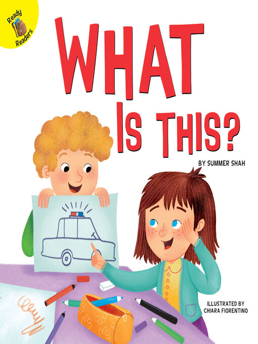 Summer Shah创作的What Is This?作品的详细信息 - 可供借阅